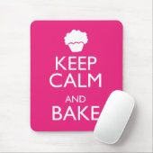 BEHALTEN SIE RUHE UND BACKEN SIE MOUSEPAD (Mit Mouse)