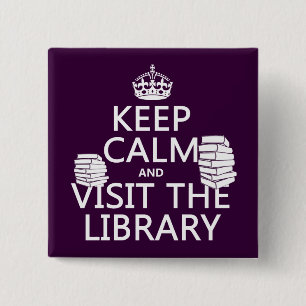 Behalten Sie Ruhe und besichtigen Sie die Button