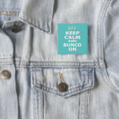 Behalten Sie Ruhe und Bunco auf Entwurf Button (Beispiel)