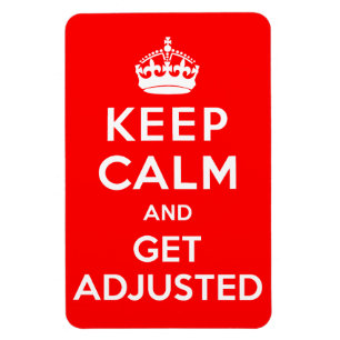 Behalten Sie Ruhe und erhalten Sie justierten Magnet