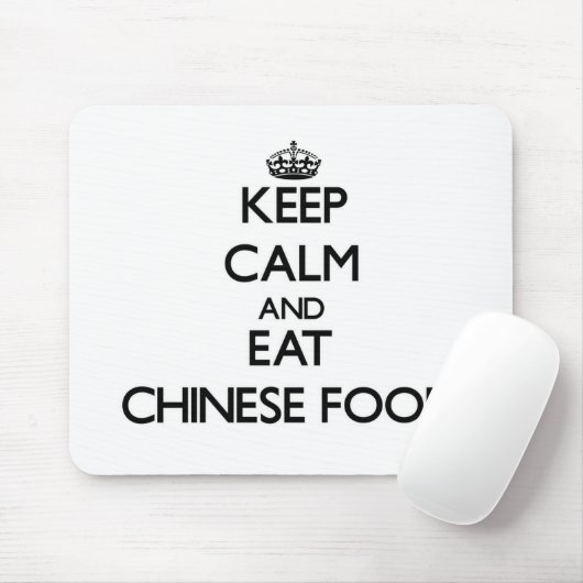 Behalten Sie Ruhe und essen Sie chinesische Mousepad (Mit Mouse)
