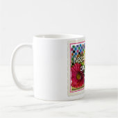 Behalten Sie Ruhe und essen Sie eine Kaffeetasse (Links)