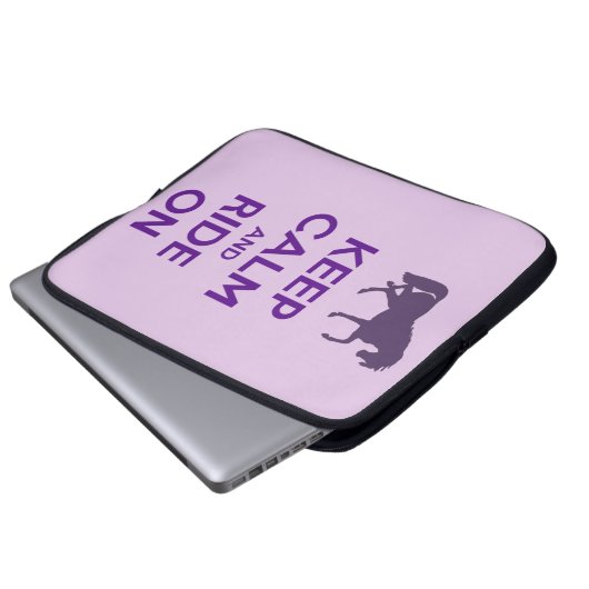 Behalten Sie Ruhe und fahren Sie auf Laptopschutzhülle (Vorne Knopf)