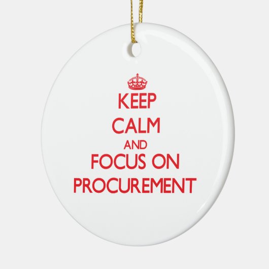 Behalten Sie Ruhe und Fokus auf Beschaffung Keramikornament (Links)