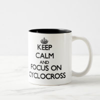 Behalten Sie Ruhe und Fokus auf Cyclocross