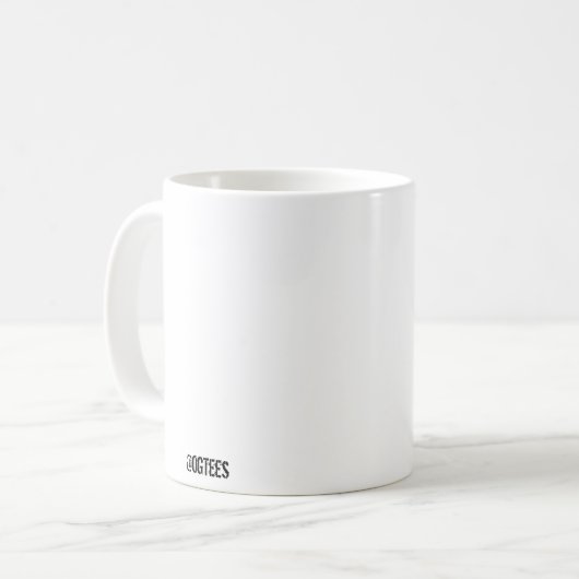 Behalten Sie Ruhe und Frac es Tasse (Vorderseite Links)