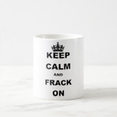 BEHALTEN SIE RUHE UND FRACK AN KAFFEETASSE (Mittel)