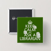 Behalten Sie Ruhe und fragen Sie einen Button (Vorne & Hinten)