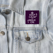 Behalten Sie Ruhe und gehen Sie auf (irgendeine Button (Beispiel)