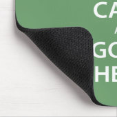 Behalten Sie Ruhe und gehen Sie zum Mousepad (Ecke)