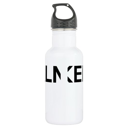 Behalten Sie Ruhe und Gestell an Trinkflasche (Rückseite)