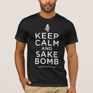 Behalten Sie Ruhe-und Grund-Bomben-Shirt T-Shirt
