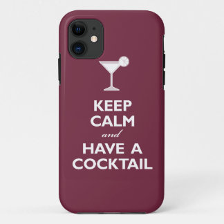 Behalten Sie Ruhe und haben Sie ein Cocktail Case-Mate iPhone Hülle