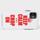 Behalten Sie Ruhe und hacken Sie auf iPhone 5 Fall Case-Mate iPhone Hülle (Rückseite (Horizontal))