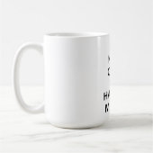 Behalten Sie Ruhe und Hakuna Matata Kaffeetasse (Links)