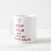 Behalten Sie Ruhe und holen Sie meine riechenden Kaffeetasse (Vorderseite Links)