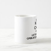 Behalten Sie Ruhe und hören Sie auf den Kaffeetasse (Mittel)