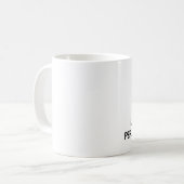 Behalten Sie Ruhe und hören Sie auf den Kaffeetasse (Vorderseite Links)