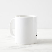 Behalten Sie Ruhe und hören Sie auf den Kaffeetasse (Vorderseite Links)