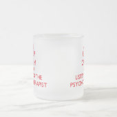 Behalten Sie Ruhe und hören Sie auf den Mattglastasse (Mittel)