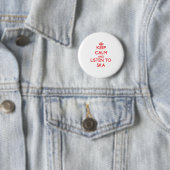 Behalten Sie Ruhe und hören Sie zu SKA Button (Beispiel)