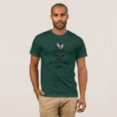 Behalten Sie Ruhe und Hörprobe an T-Shirt (Vorne ganz)