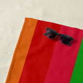 Behalten Sie Ruhe und Ihren Text auf Strandtuch (Beispiel)