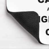 BEHALTEN SIE RUHE UND INGENIEUR AN MOUSEPAD (Ecke)