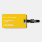 Behalten Sie Ruhe und jubeln Sie an zu Gepäckanhänger (Rückseite horizontal)