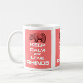 Behalten Sie Ruhe-und Kaffeetasse (Links)