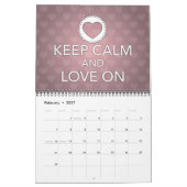 Behalten Sie Ruhe und… Kalender (Feb 2027)