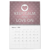 Behalten Sie Ruhe und… Kalender (Feb 2026)