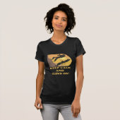Behalten Sie Ruhe und klettern Sie an T-Shirt (Vorne ganz)