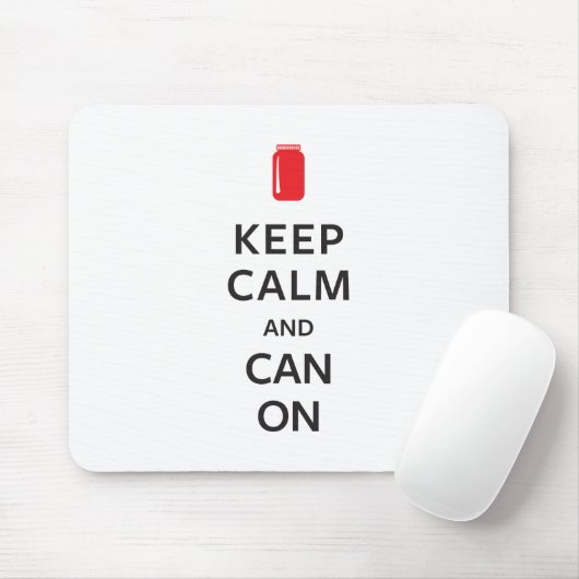 Behalten Sie Ruhe und können Sie an Mousepad (Mit Mouse)