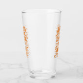 Behalten Sie Ruhe und lächeln Sie an Glas (Rechts)