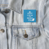 Behalten Sie Ruhe und lesen Sie an Button (Beispiel)