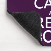 Behalten Sie Ruhe und lesen Sie auf (in Mousepad (Ecke)