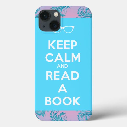 Behalten Sie Ruhe und lesen Sie ein Buch Case-Mate iPhone Hülle (Rückseite)