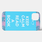 Behalten Sie Ruhe und lesen Sie ein Buch Case-Mate iPhone Hülle (Rückseite (Horizontal))