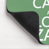 Behalten Sie Ruhe-und Liebe-Eidechsen - alle Mousepad (Ecke)