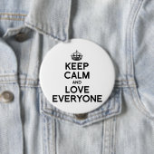 BEHALTEN Sie RUHE UND LIEBE EVERYONE.png Button (Beispiel)