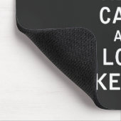 Behalten Sie Ruhe und Liebe Kenpo Mousepad (Ecke)