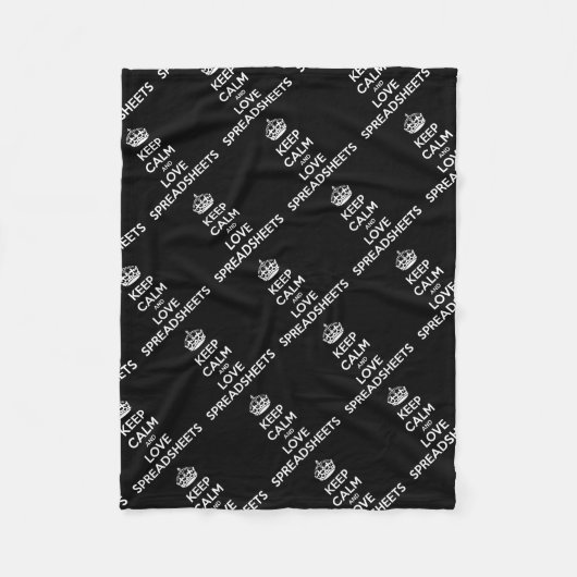 BEHALTEN SIE RUHE-UND LIEBE-VERTEILUNGSBÖGEN FLEECEDECKE (Vorderseite)