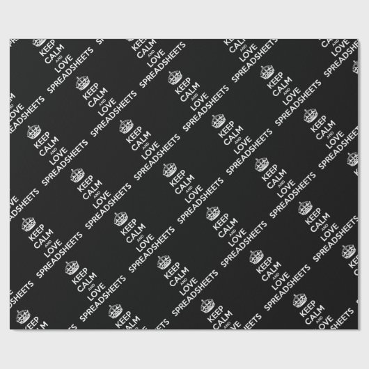 BEHALTEN SIE RUHE-UND LIEBE-VERTEILUNGSBÖGEN GESCHENKPAPIER (Flach)