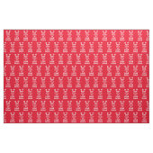Behalten Sie Ruhe- und Liebehunde Stoff (Yard (91,4 cm))