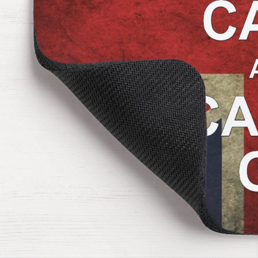 Behalten Sie Ruhe und machen Sie - Mousepad (Ecke)