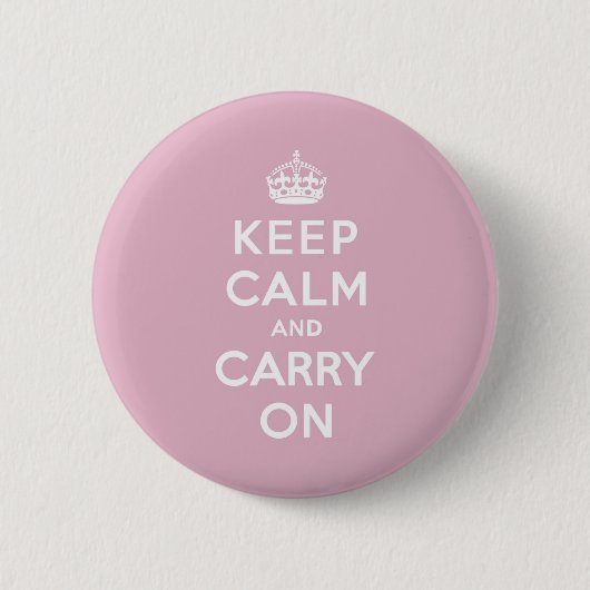 Behalten Sie Ruhe und machen Sie persische Rose Button (Vorderseite)