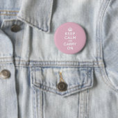 Behalten Sie Ruhe und machen Sie persische Rose Button (Beispiel)