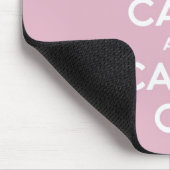 Behalten Sie Ruhe und machen Sie persische Rose Mousepad (Ecke)