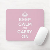 Behalten Sie Ruhe und machen Sie persische Rose Mousepad (Mit Mouse)